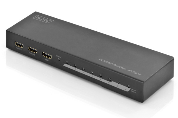 HDMI rozbočovač Digitus 8 port, podpora 4K