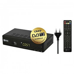 DVB-T/T2 přijímač EMOS EM170 HD