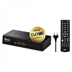 DVB-T/T2 přijímač EMOS EM180 HD