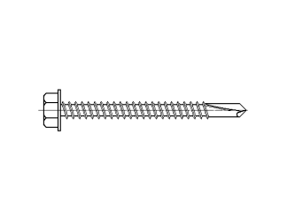 Šroub do železa TEX 4,8 x 50 mm šestihranná hlava PK192