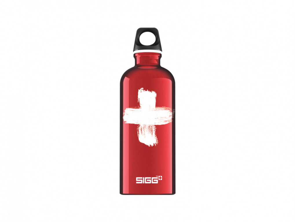 hliníková láhev Swiss Red
