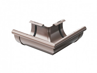 Plastový roh žlabu Gutta Aqua (vnější) 150 mm