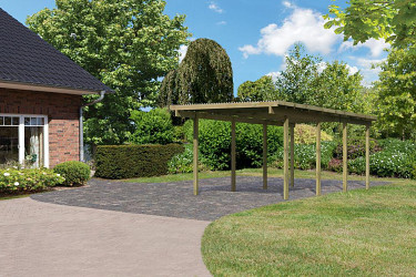 carport KARIBU ECO 2A 62029 LG1878