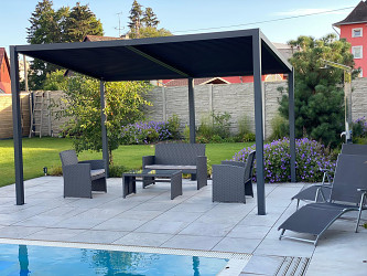 hliníková pergola LANITPLAST BIOCLIMATIC 43 LG2081