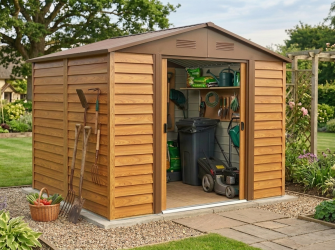 zahradní domek LANITPLAST MAXTORE WOOD 98 LG2302