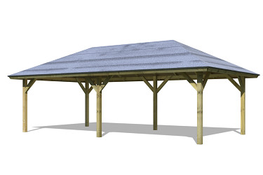 carport KARIBU KIRN 3 68846 LG2492