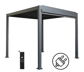 hliníková pergola LANITPLAST BIOCLIMATIC 33 PREMIUM PLUS LG4091