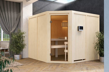 finská sauna KARIBU YSTAD (6198) LG4262