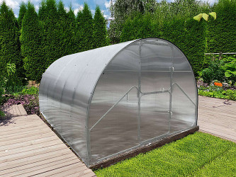 skleník LANITPLAST DODO 300 3x4 m PC 6 mm šedý LG4347