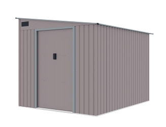 plechový domek LANITPLAST WANDHAUS 78 WARM GREY LG4360