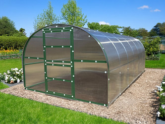 skleník LANITPLAST KYKLOP2 3x6 m PC 4 mm zelený LG4489