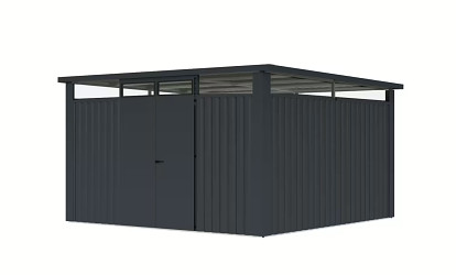 plechový domek KARIBU OSTEN 4 (12519) antracit LG4480