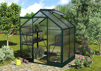 skleník VITAVIA APOLLO 2500 PC 4 mm zelený LG4388