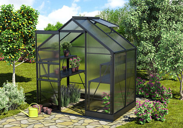 skleník VITAVIA APOLLO 2500 PC 4 mm černý LG4390