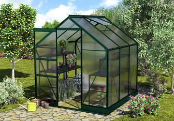 skleník VITAVIA APOLLO 3800 PC 4 mm zelený LG4394