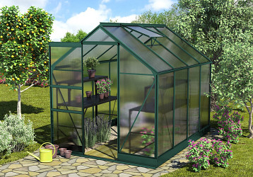 skleník VITAVIA APOLLO 5000 PC 4 mm zelený LG4401