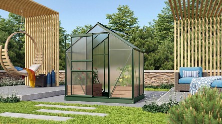 skleník VITAVIA VENUS 2500 PC 4 mm zelený LG529