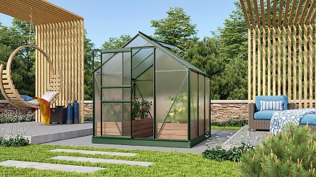 skleník VITAVIA VENUS 3800 PC 4 mm zelený LG531