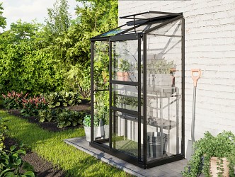 skleník VITAVIA IDA 900 čiré sklo 3 mm černý LG4635