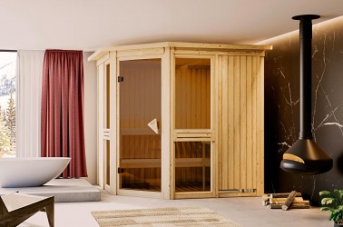 finská sauna KARIBU AMELIA 2 (34325) LG4618