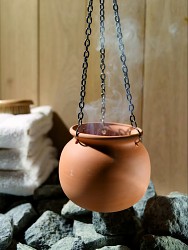 saunová aroma nádoba KARIBU Terracota (46694) LG4663