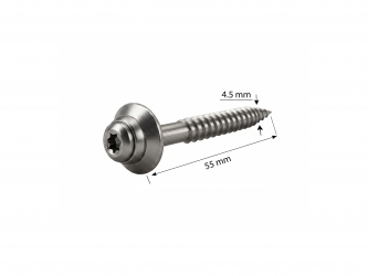 klempířský vrut 4,5x55 mm NEREZ TORX PK1288