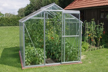 skleník LANITPLAST LIMES Viva V6/4 čiré sklo 3 mm LG4702