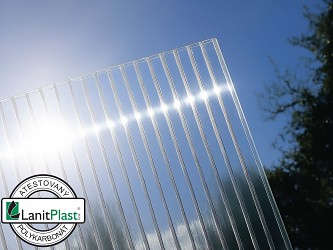 komůrkový polykarbonát 6 mm čirý 2,10x6m - 1,3 kg/m2 LG4853
