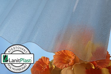 polykarbonátová deska MARLON CSE STRONG VL 1,3 mm 1,06x3 m čirá LG4954