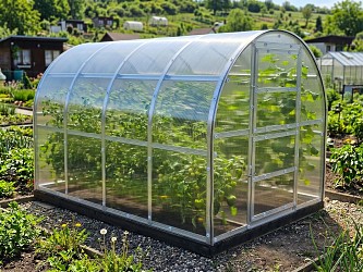 skleník LANITPLAST KYKLOP2 2x4 m PC 6 mm LG4755