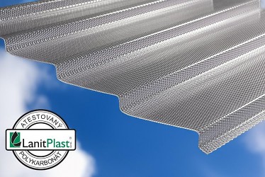 polykarbonátový panel MARLON CSE DIAMOND Z-TOP 2,8 mm 0,954x6 m čirá LG5054