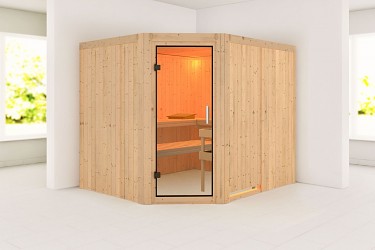 finská sauna KARIBU MALIN (85652) LG5124