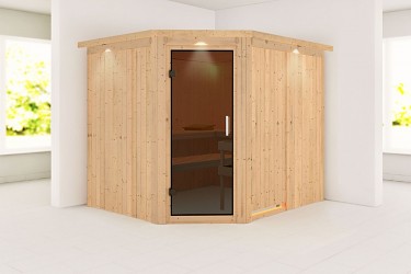 finská sauna KARIBU MALIN (75790) LG5127