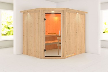 finská sauna KARIBU MALIN (85662) LG5128