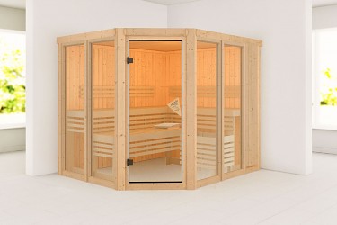 finská sauna KARIBU AINUR  (6098) LG5140
