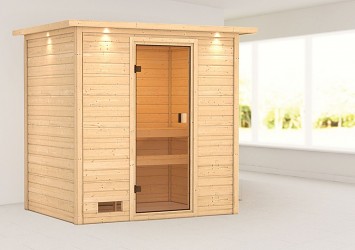 finská sauna KARIBU SELENA (6165) LG5238
