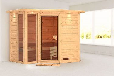 finská sauna KARIBU AMARA (71289) LG5494