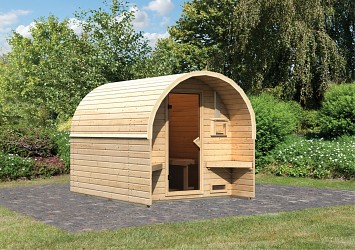 finská sauna KARIBU FASSHAUS 2 (27450) LG5511